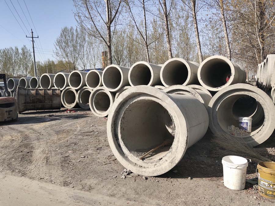 水泥管芯模振動